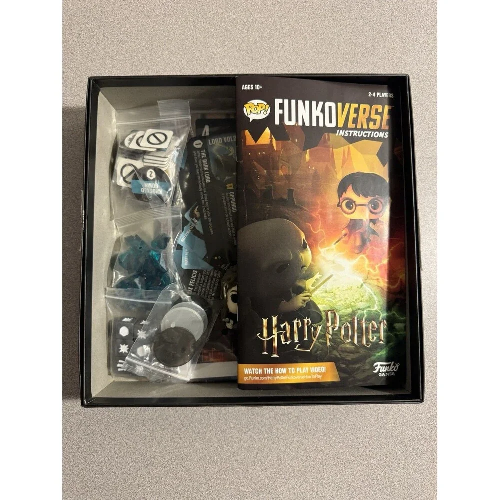 FunkoVerse Harry Potter Strategy Game 100% Complete Voldemort Hermione Bellatrix